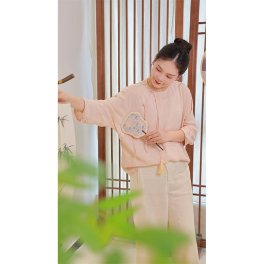 【抖音专属】【和光同尘】中式套头衫（23708206如梦令） 商品图4