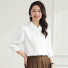 【商务通勤】罗蒙四季款女士长袖衬衫简约日常大众休闲百搭衬衫女 商品缩略图1