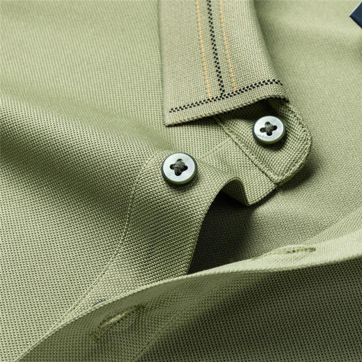 罗蒙夏季男士百搭时尚简约男t恤短袖polo衫亲肤柔软polo衫男短袖 商品图10