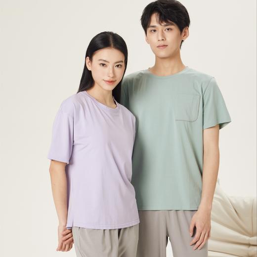 连绵·莫代尔凉感短袖长裤睡衣套装（男/女） 商品图4