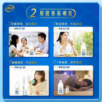 伊利高品质全脂鲜牛奶1.5L桶装鲜活营养早餐巴氏杀菌低温牛乳 商品图4