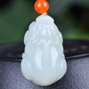 【经典】和田玉白玉貔貅吊坠 玉质温润 圆滑有致 抛光精细 匠心之作 商品缩略图2
