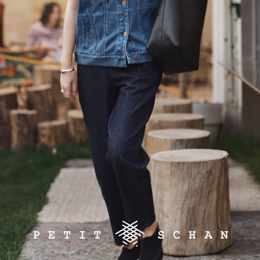 PETIT SCHAN小闪 CLO#212  9' manner 9分态度 弹力牛仔镰刀裤 商品图1