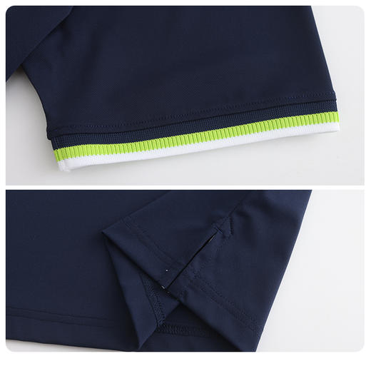 BNS-110B（PROSIMON高尔夫男款春夏横机领短袖Polo衫） 商品图3