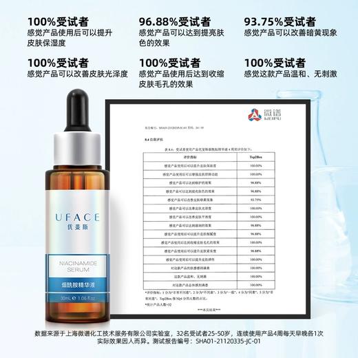 UFACE优斐斯传明酸/烟酰胺精华 30ml  氨甲环酸提亮肤色改善暗沉双子星组合 商品图5