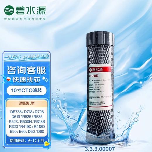 碧水源R523R500HR318BD619D718D728通用10寸CTO平压式精密活性炭 商品图0