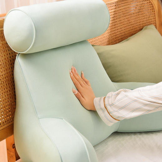 纯色系列多功能靠枕床头靠垫软包大靠背 商品图2