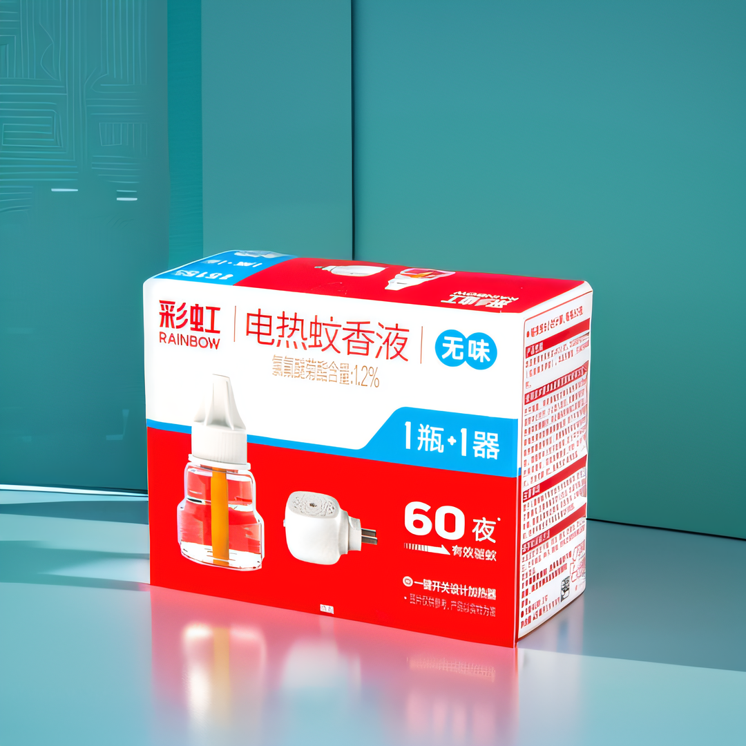 彩虹蚊香液直插器套装（45ml+直插器）