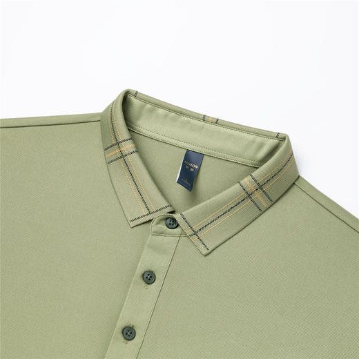 罗蒙夏季男士百搭时尚简约男t恤短袖polo衫亲肤柔软polo衫男短袖 商品图7