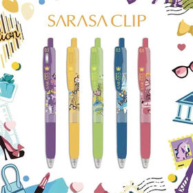 斑马时尚之旅限定中性笔0.5黑色