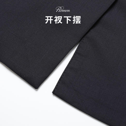 【70羊毛】罗蒙男士羊毛西装套装两件套商品质商务正装职业通勤西服套装 商品图6