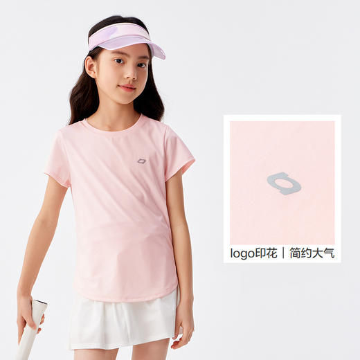 巴拉巴拉童装t恤新款儿童女童夏装短袖大童运动速干上衣甜美 商品图3