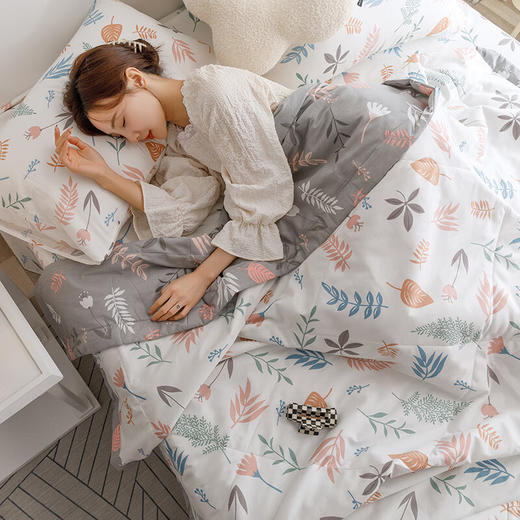 百丽安娜四季全棉夏凉被-朵拉花园 商品图2
