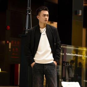 【新品上新】HX 春季棒球领茄克衫外套Y105410021101