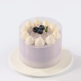 【紫芋啵啵】4英寸下午茶，Q弹啵啵+粉糯芋泥，一口Q弹一口丝滑。（北京幸福西饼蛋糕）