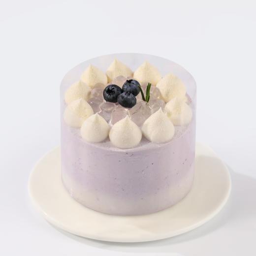 【紫芋啵啵】4英寸下午茶，Q弹啵啵+粉糯芋泥，一口Q弹一口丝滑。（北京幸福西饼蛋糕） 商品图0