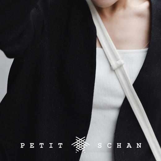 PETIT SCHAN小闪 CLO#192 configuration 骨相 意大利进口面料建筑感无领宽肩廓形西装 商品图1
