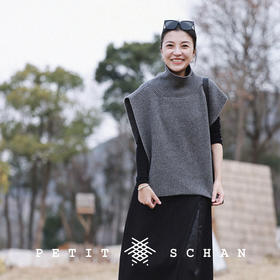 PETIT SCHAN小闪 CLO#202 Opéra 欧培拉 羊毛羊绒无袖廓形背心