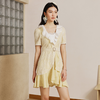 MAXRIENY | 法式精致复古氛围感波点蕾丝荷叶边连衣裙气质时尚(货号:MS88DR067D30) 商品缩略图1