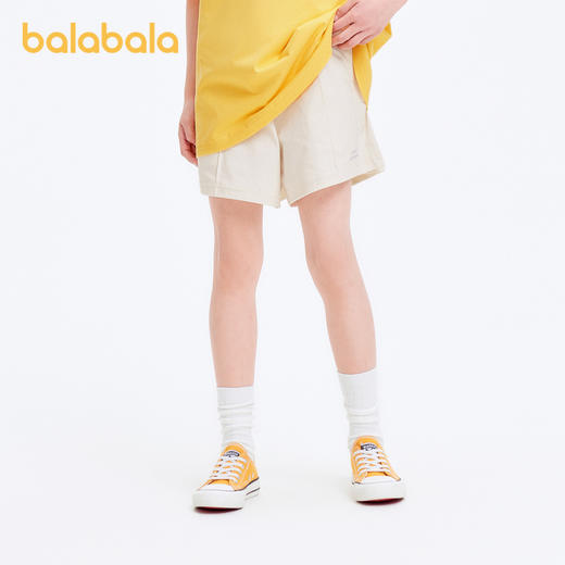 巴拉巴拉儿童短裤女童2024夏装新款速干运动裤子时尚童装中大童潮 商品图2