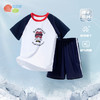 贝贝怡新款童装2024夏季儿童休闲套装宽松衣服男童短袖宝宝运动服ZB2DT009
 商品缩略图2