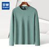 14LP37071【精美印花】罗蒙春秋长袖t恤男休闲打底衫男舒适圆领男士长袖t恤上衣 商品缩略图0