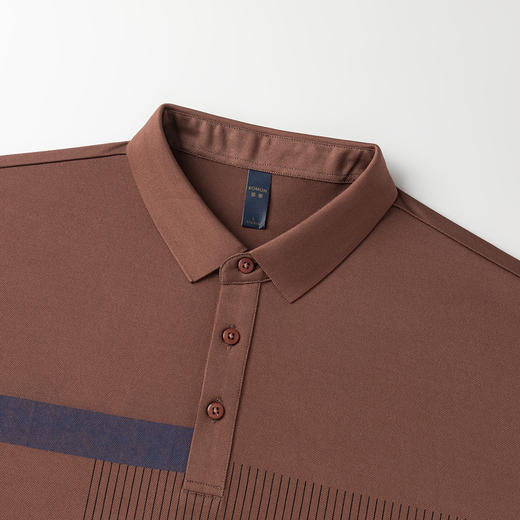 罗蒙夏季男士时尚百搭简约男t恤短袖polo衫舒适亲肤polo衫男短袖 商品图5