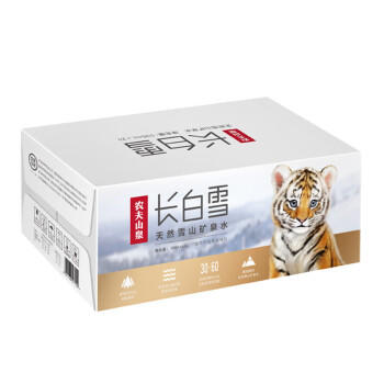农夫山泉长白雪矿泉水 饮用天然矿泉水350ml*24瓶 整箱 /食品饮料 /饮料冲调 /饮用水 商品图3