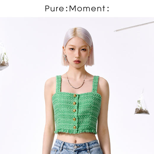 【商城同款】小麦檬夏吊带背心4E6221141 商品图0