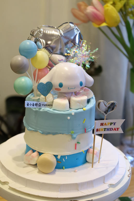 可爱蓝色系玉桂狗（图为4寸） 商品图0