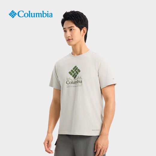 哥伦比亚穿行系列-LOGO冰感短袖T恤AE9685 商品图0