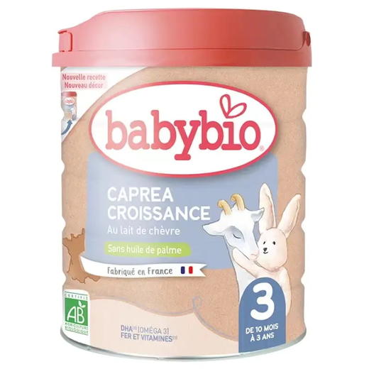 【保税】法国 伴宝乐（Babybio） 婴幼儿羊奶粉1段2段3段 800g 罐装 商品图3