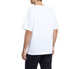 Giuseppe Zanotti 男士签名徽标贴花棉质圆领短袖T恤 白色 ERU4003002 商品缩略图2