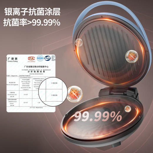 利仁电饼铛家用双面加热加深烤盘煎饼锅烙饼锅电煎锅三明治早餐机 商品图2