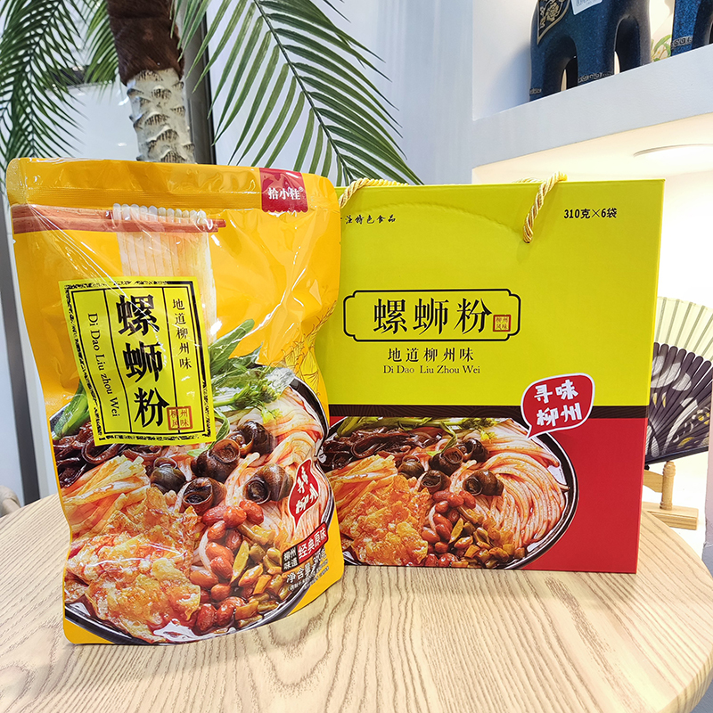 拾小桂螺蛳粉礼盒装 310g*6袋原味麻辣味