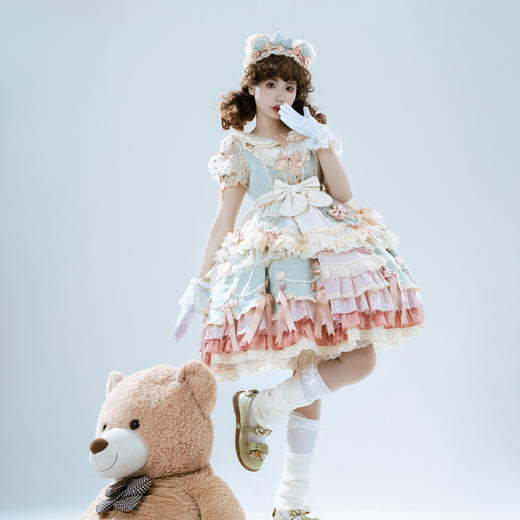 【全款预售】小熊桶子FS 古典玩偶 Lolita 商品图4