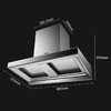 老板（Robam）欧式双腔双吸 沉吸式造型 8面进烟 22立方大风量  智能驱动大吸力油烟机 挥手智控 CXW-260-8355S 商品缩略图7