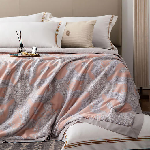 百丽安娜（Belle Anna）天丝轻奢印花被-安妮 商品图1