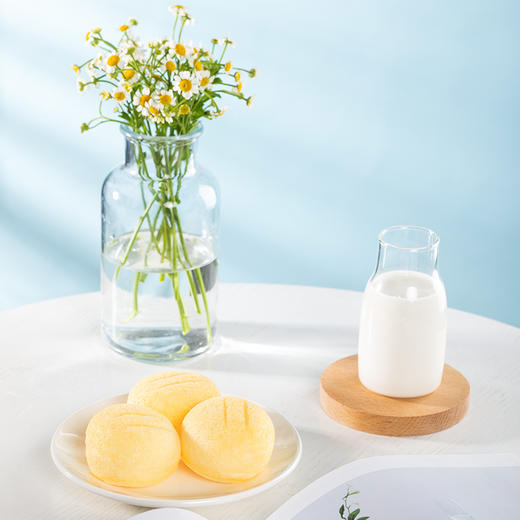 港荣蒸蛋糕 奶香味蒸蛋糕480g/箱面包蛋糕早餐休闲食品面包吐司糕点 商品图1