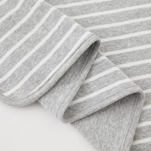 经典怡比全棉抱毯HY23WIC001白灰色调80*80cm 商品图8