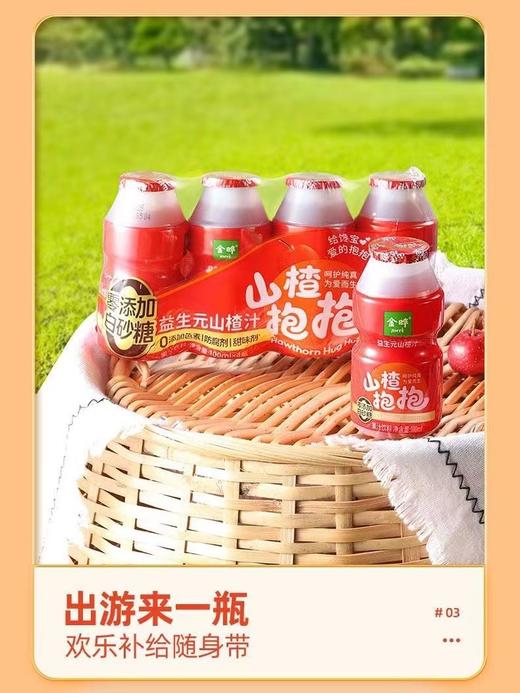 【包邮】金晔 益生元山楂汁 山楂抱抱果汁饮料0添加 色素 商品图6