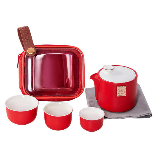多样屋TAYOHYA 鎏金如意旅行茶具组TA31-0053BP 商品图1