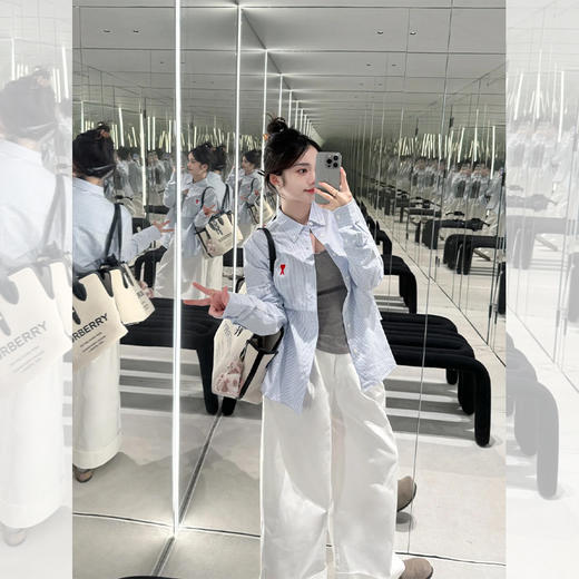 <曾小咸推荐>  刺绣衬衫 商品图0