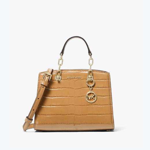 1楼MK MICHAEL KORS CYNTHIA 小号压纹牛皮手提包 商品图2