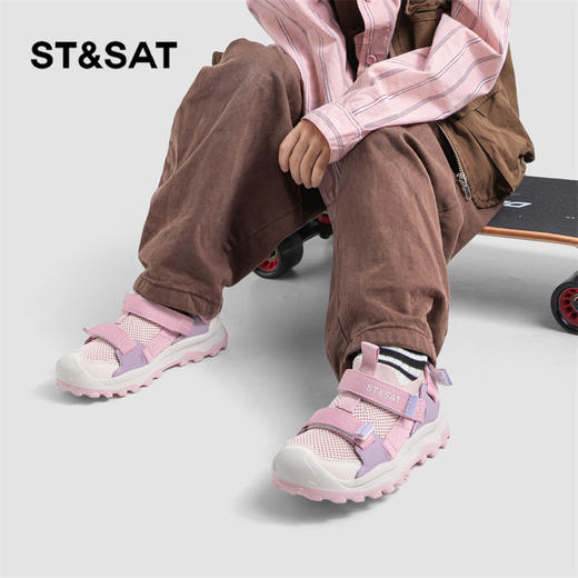 【童鞋】星期六透气包头休闲运动鞋SSC1131L14 商品图9