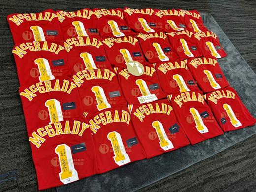 收藏系列 麦迪 火箭队1号限量版 01-23 亲笔签名球衣  35秒13分全球限量限量23件  微缤礼物独家发售 商品图5