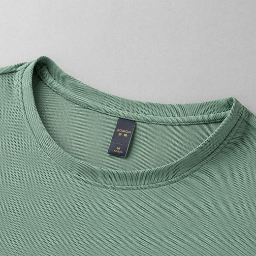 14LP37071【精美印花】罗蒙春秋长袖t恤男休闲打底衫男舒适圆领男士长袖t恤上衣 商品图4