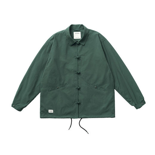 吃茶去chichaqu2024新中式盘扣尼龙教练夹克外套休闲百搭 商品图0