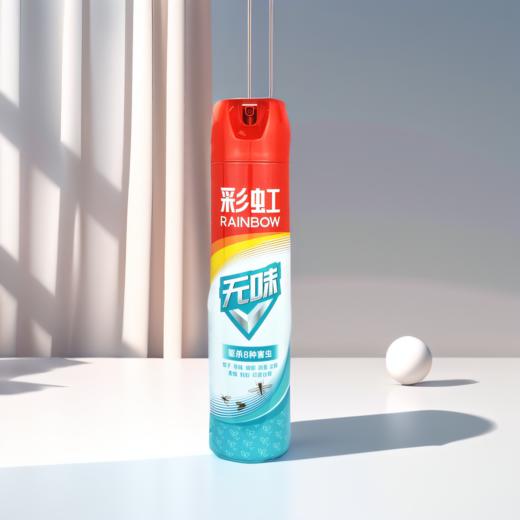 彩虹杀虫气雾剂无味600ml 商品图1