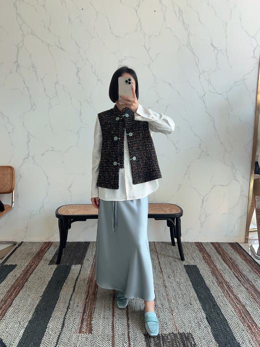 一款两穿波点BlingBling烫钻弹力色丁乐福鞋 里垫小羊皮 细腻柔滑透气好 优雅特别 DA牌轻奢感 耐磨舒适好走 平跟优雅知性 开车上班百搭舒适通勤 双色可选 商品图11